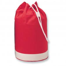 Duffle bi-color cotton bag 